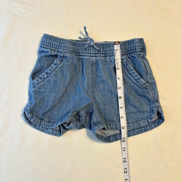 Old Navy Light Blue Denim Girls' Shorts and Cat and Jack denim shorts - Picture 9 of 15